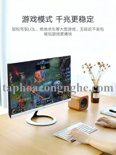 Ugreen 50196 10M màu Đen Cáp mạng LAN cat6 Đầu bấm kim loại NW101 30050196